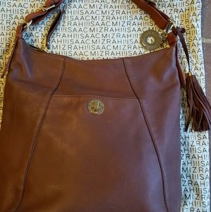 Isaac Mizrahi Bridgehampton Turnlock Hobo